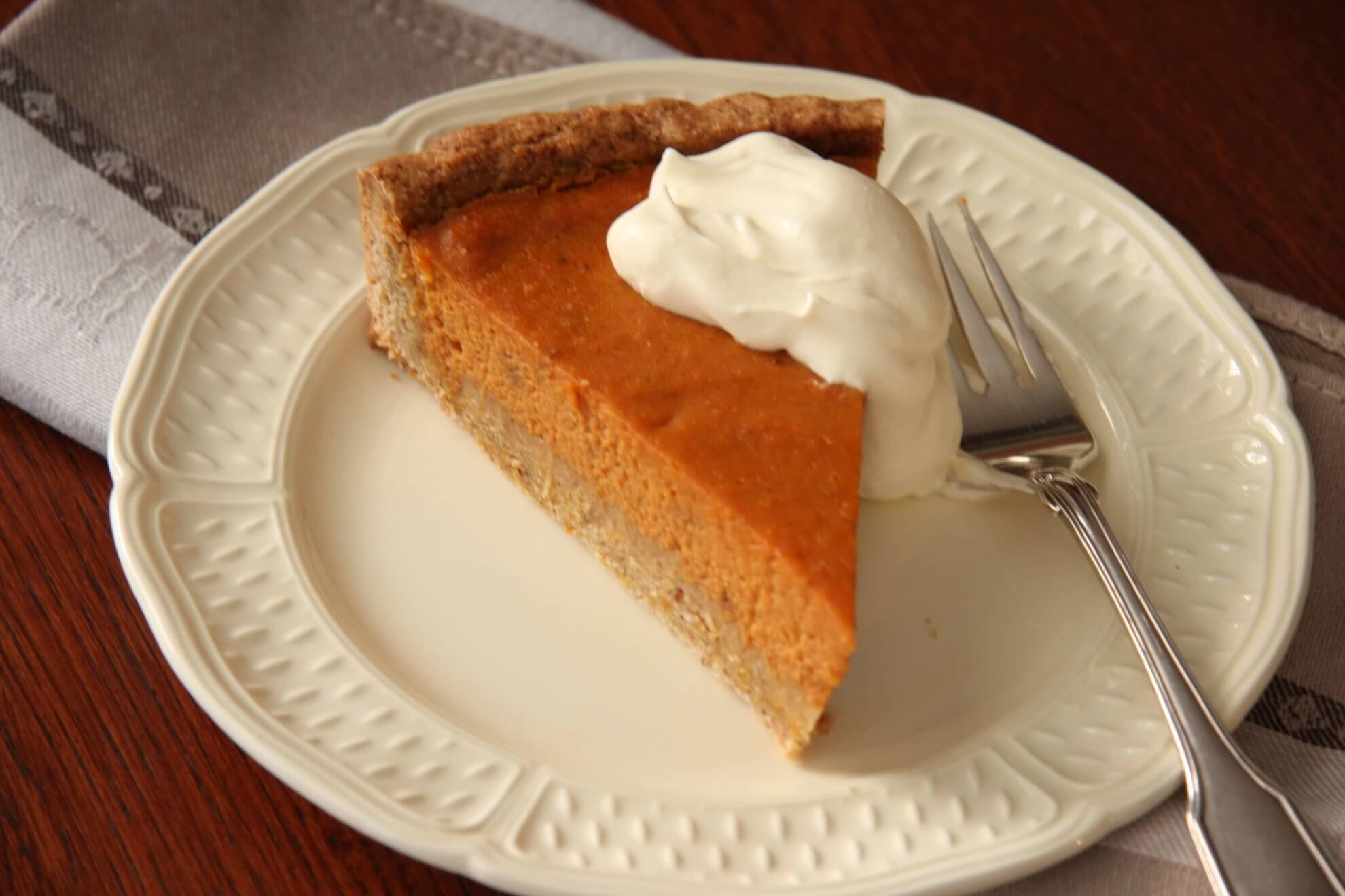 Pumpkin Tart Recipe by Bret's Table