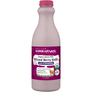 Organic Mixed Berry Kefir with Elderberry