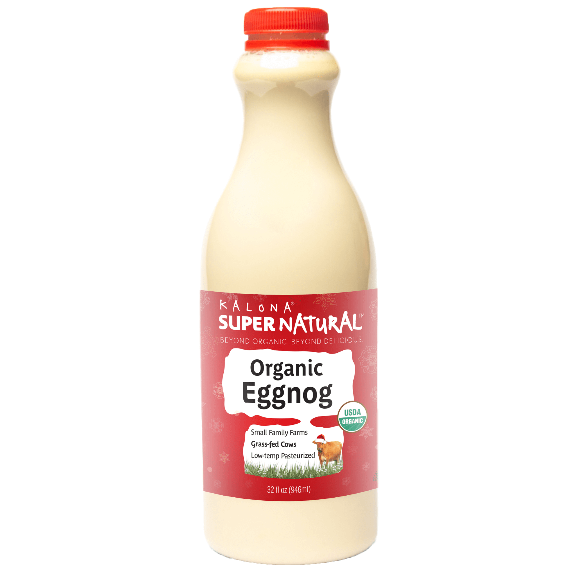 Organic Classic Eggnog | Kalona SuperNatural | No Stabilizers