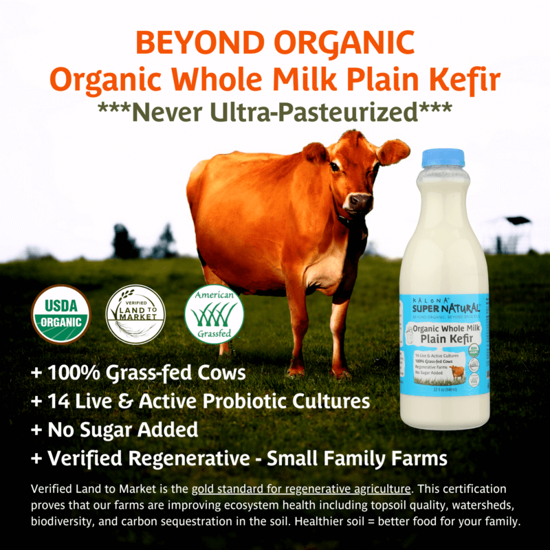 Kalona SuperNatural Organic Plain Kefir