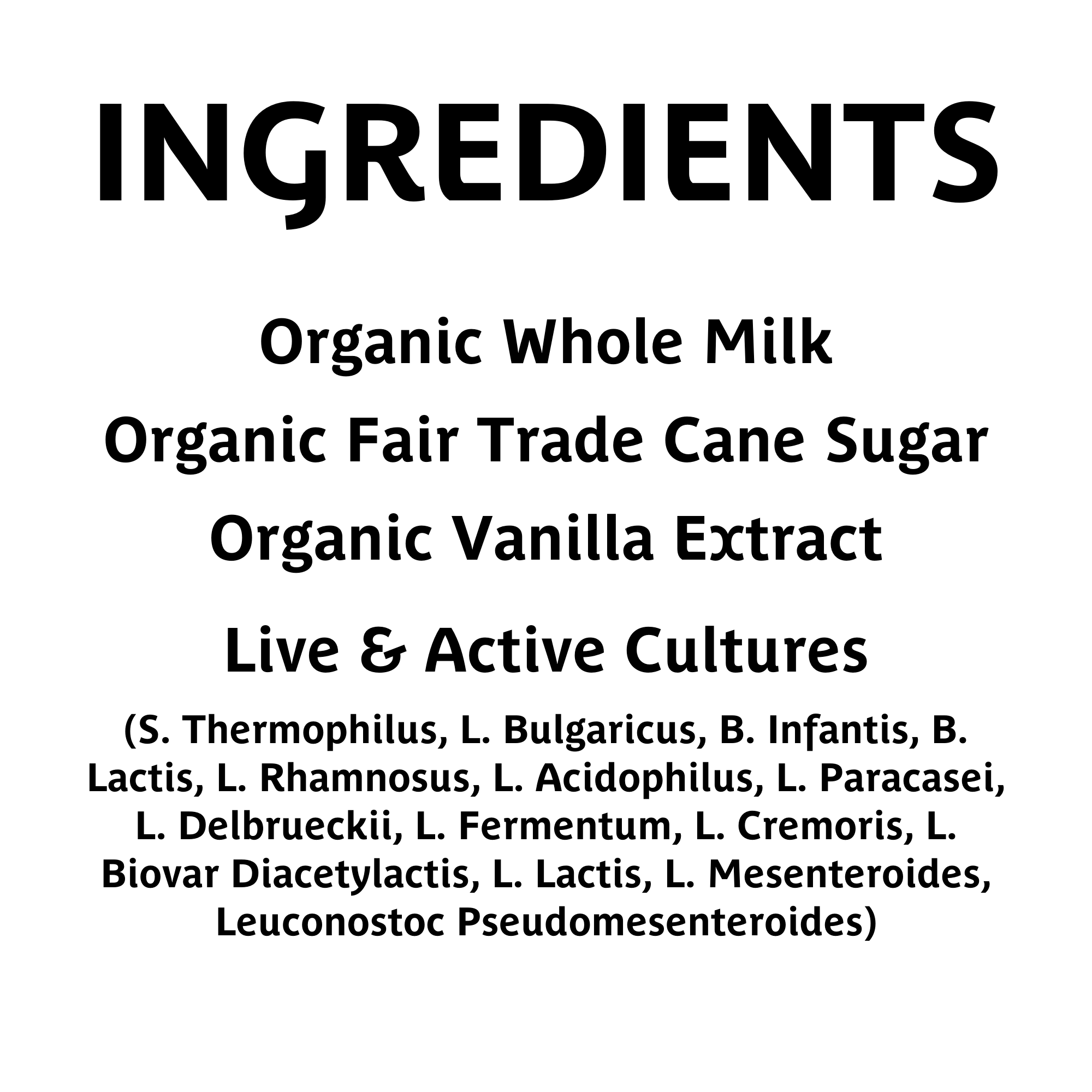 Organic Whole Milk Vanilla Kefir | Kalona SuperNatural