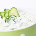Cucumber Yogurt with Garlic and Dill