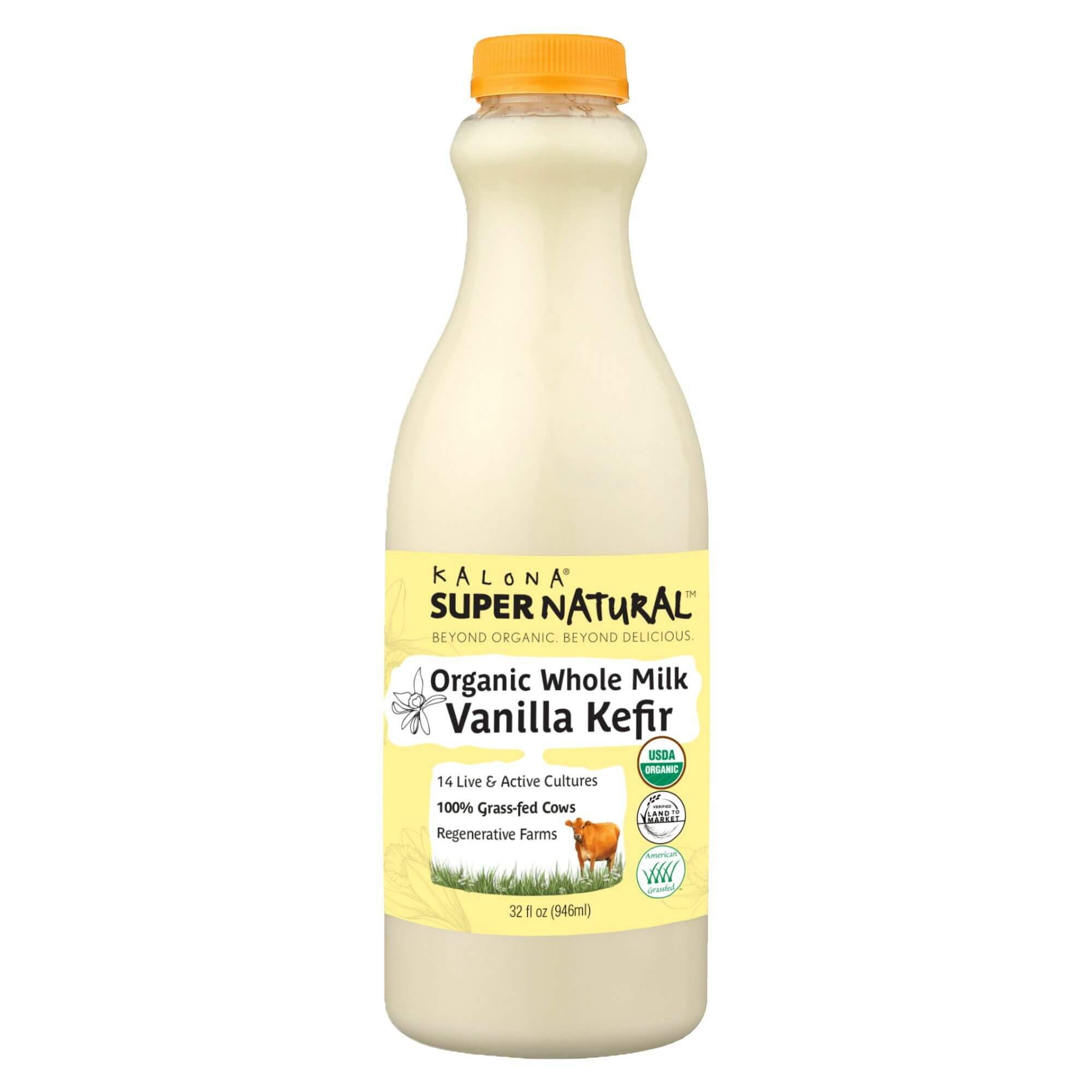 Organic Whole Milk Vanilla Kefir