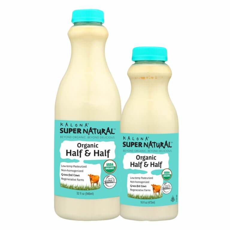 Organic Half & Half | Non-Homogenized | Kalona SuperNatural