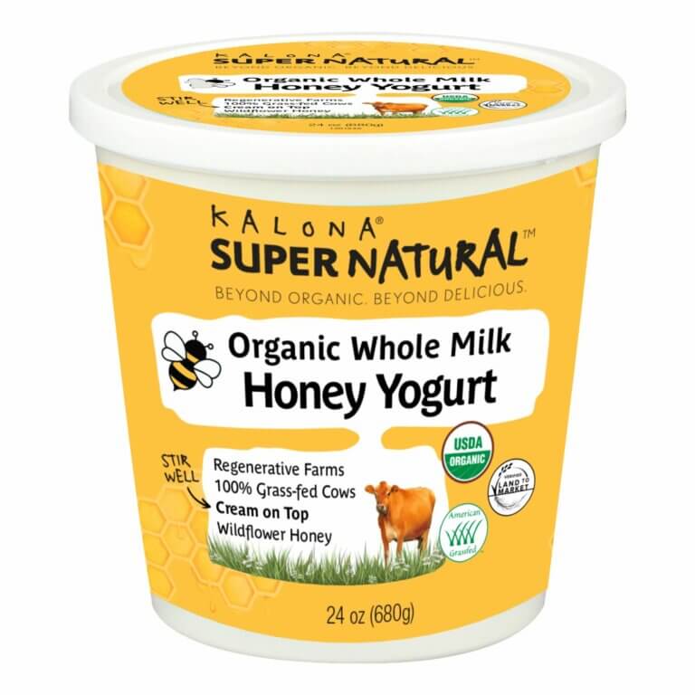 Kalona SuperNatural Organic Honey Yogurt