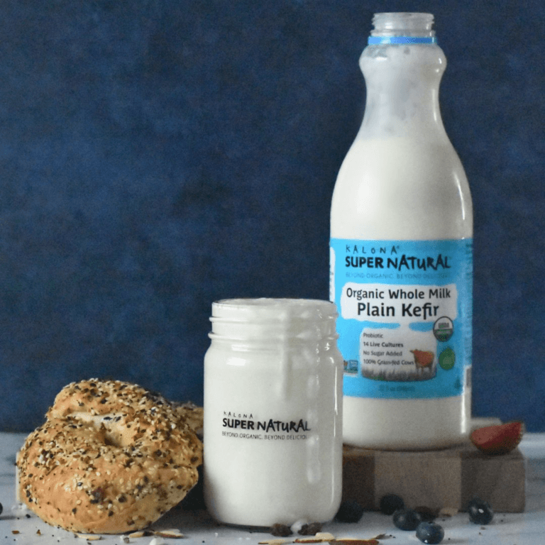 Organic Whole Milk Plain Kefir | Kalona SuperNatural