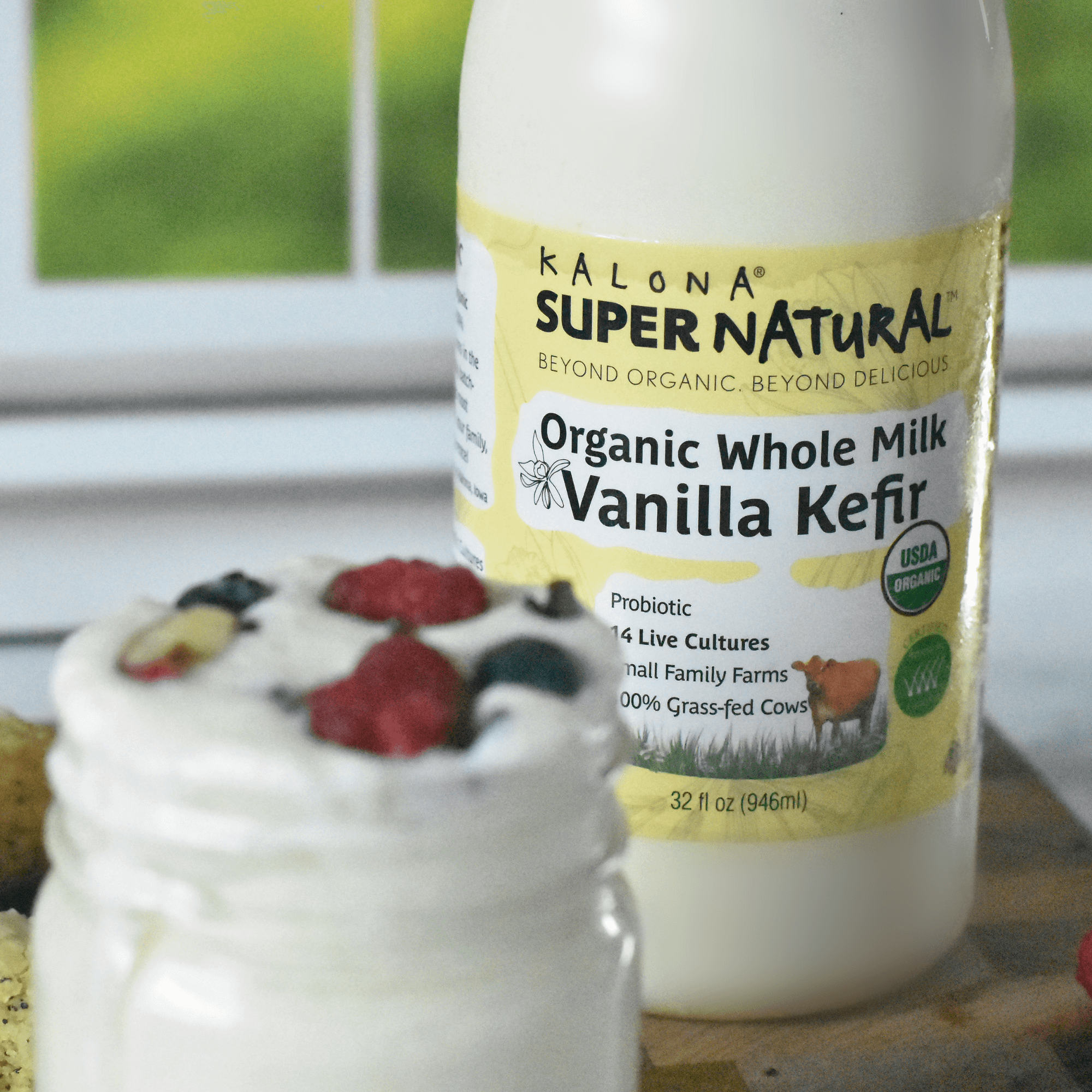 Organic Whole Milk Plain Kefir