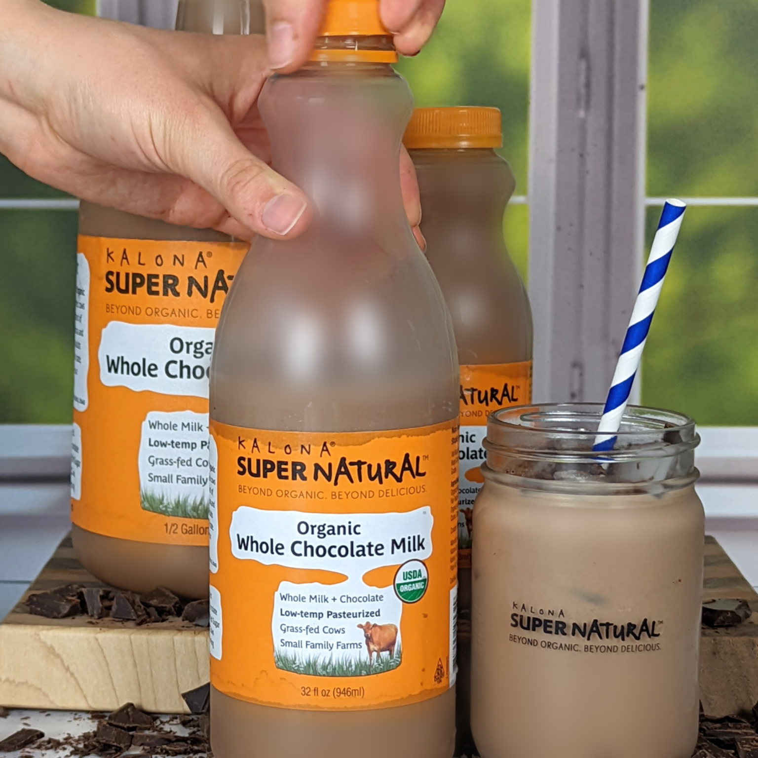 Organic Whole Chocolate Milk | Kalona SuperNatural