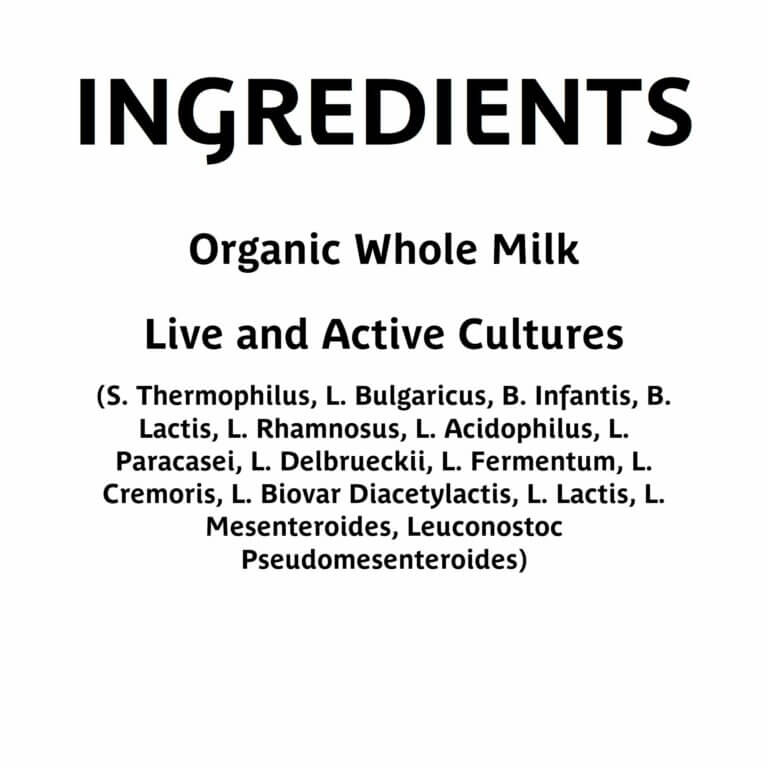 Organic Whole Milk Plain Kefir | Kalona SuperNatural