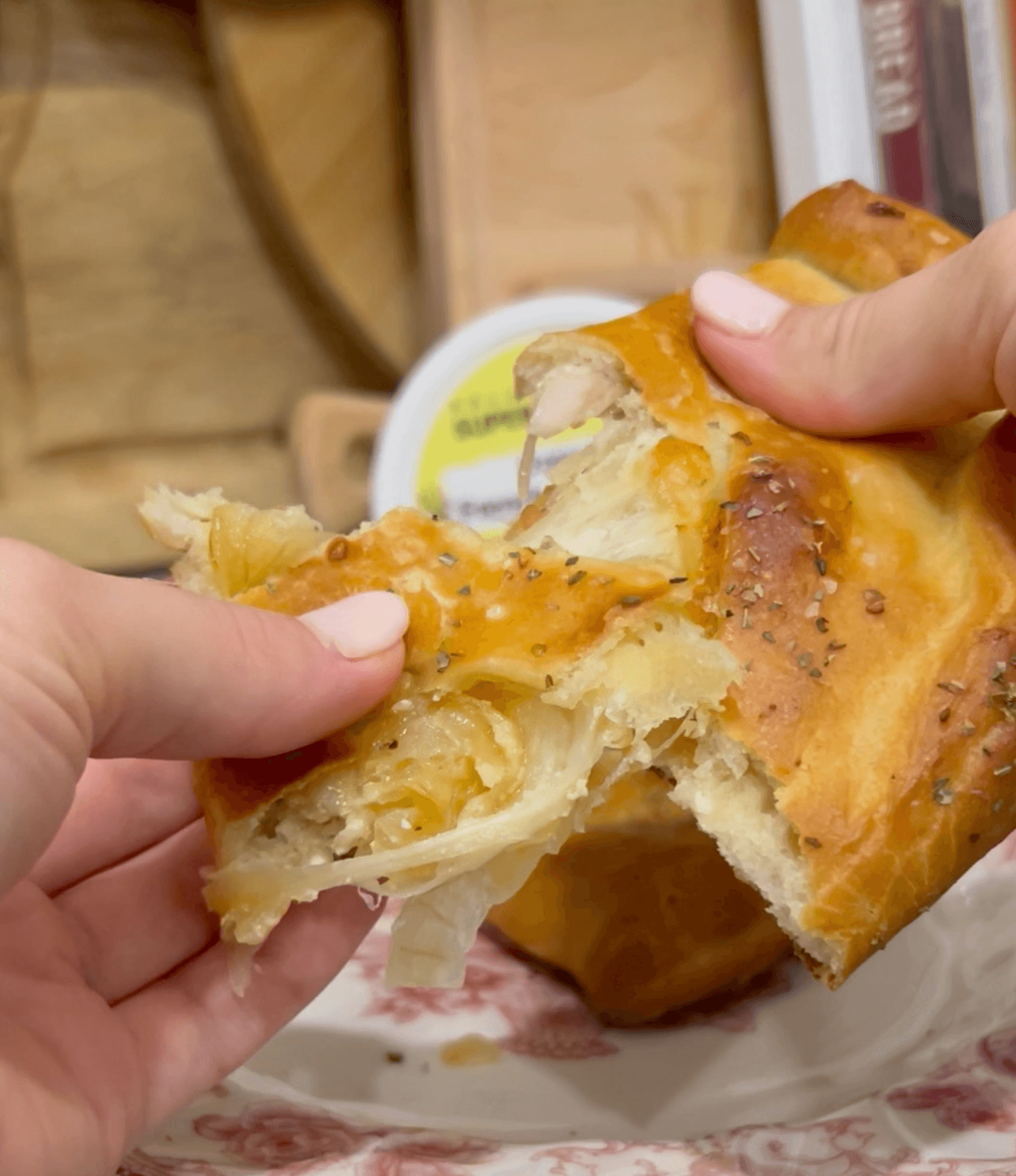 French Onion Dip Pizza Pocket Recipe