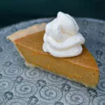 whipped cream for peanut-butter-nut squash pie