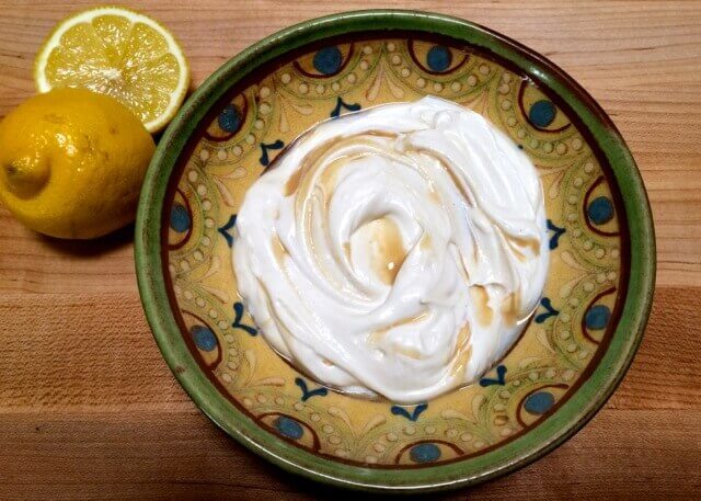 Tahini and Lemon Sauce Pic