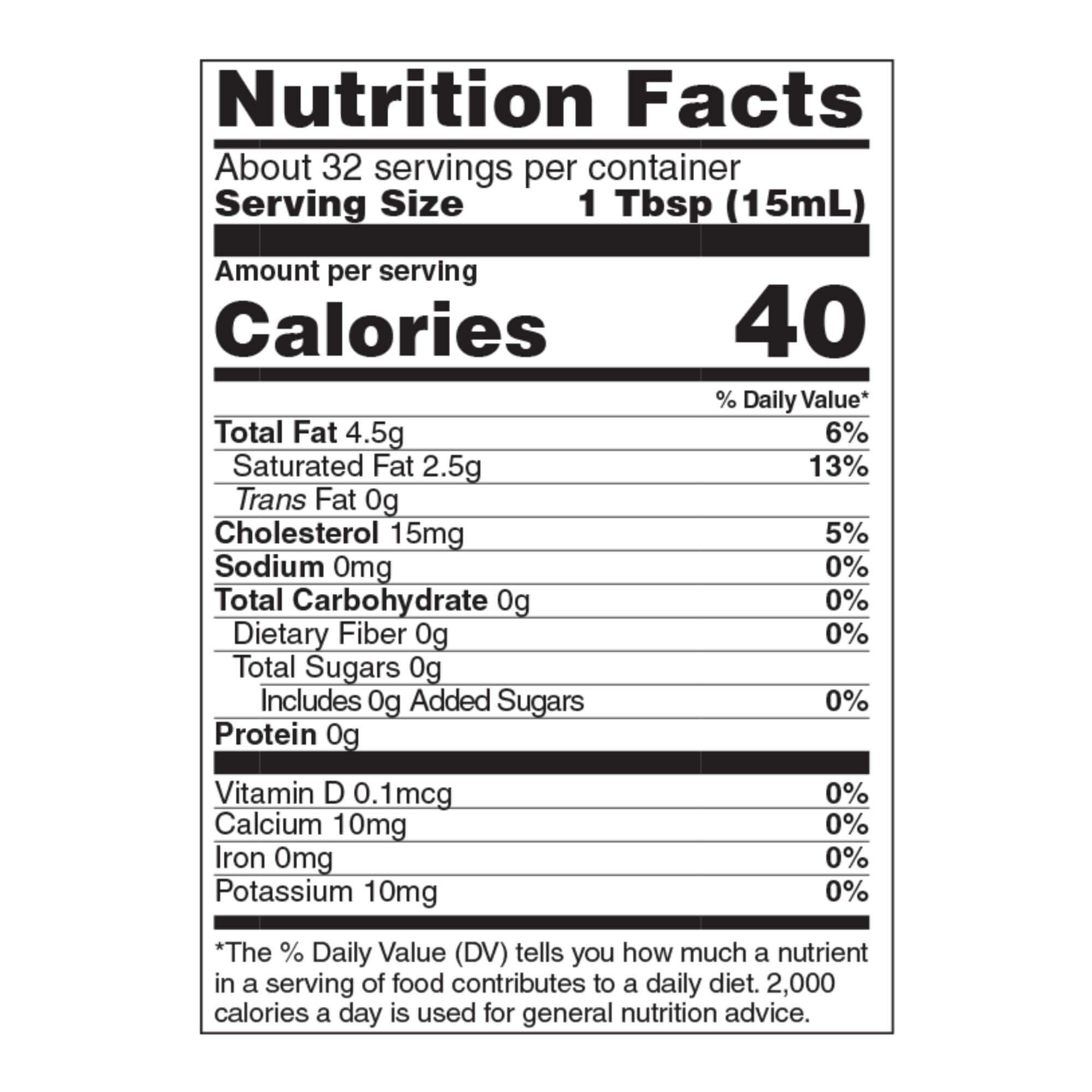 Starbucks Whipped Cream Nutrition Info