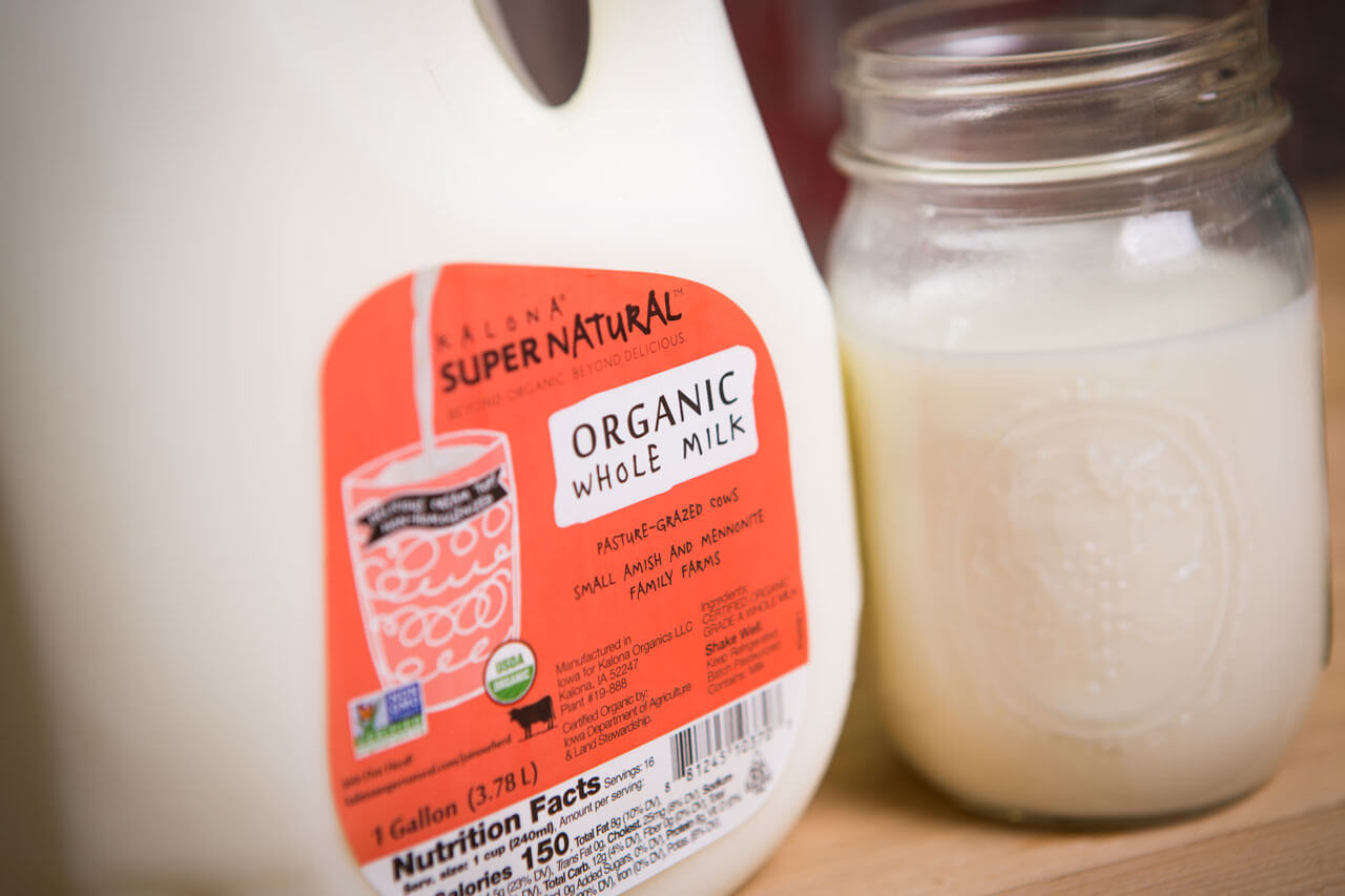Organic Whole Milk | Cream Top | Kalona SuperNatural