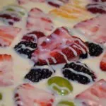 Yogurt Fruit Pizza