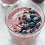 blueberry chocolate smoothie 2