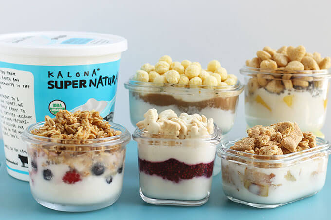 kid-friendly yogurt parfaits